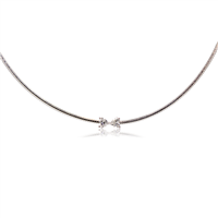 Collier Recarlo Femme in Or blanc Diamante 0.36 Ct P72CO001/036 - P72CO001/036